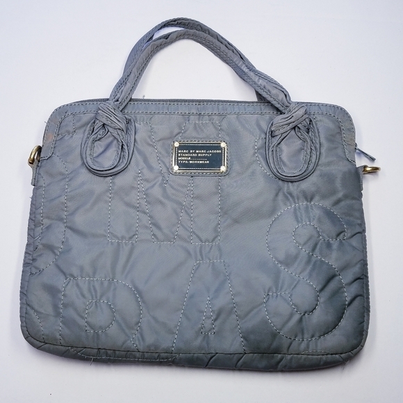 Marc‎ by Marc Jacobs | Gray Laptop Bag - Picture 10 of 11
